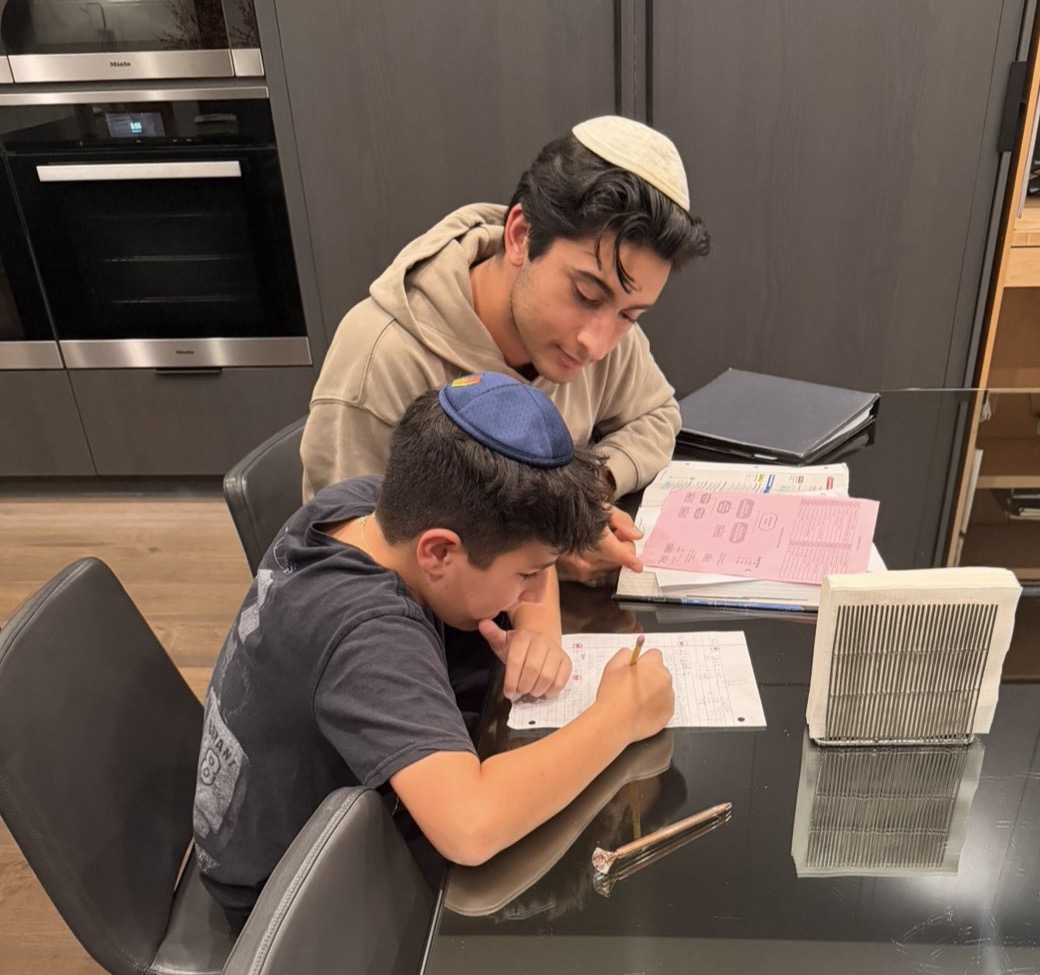 One-on-one tutoring session in progress